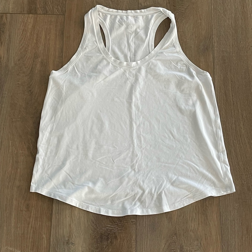 Lululemon white love tank